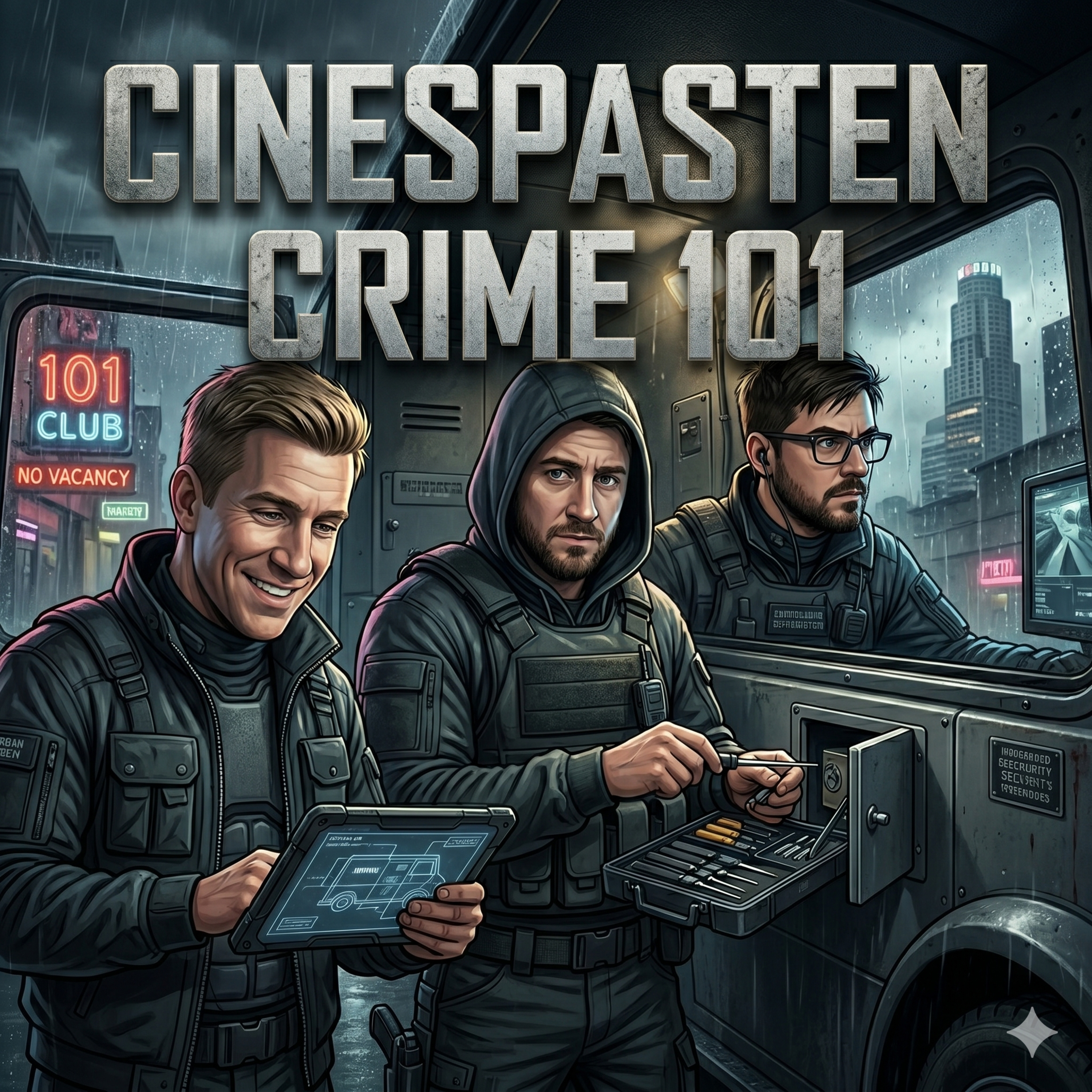 CRIME 101 episode artwork